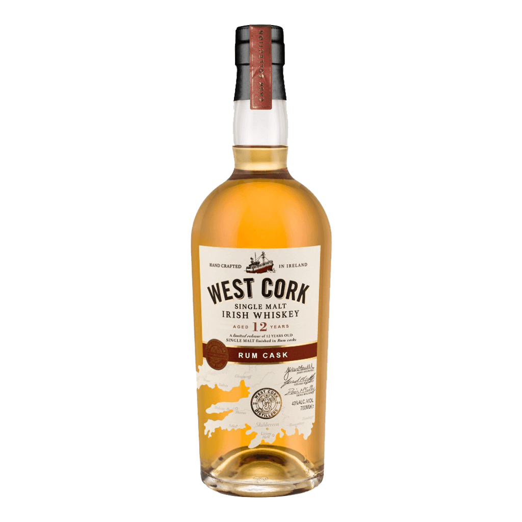 West Cork Single Malt 12YO Rum Cask Finish 700ml at ₱2199.00