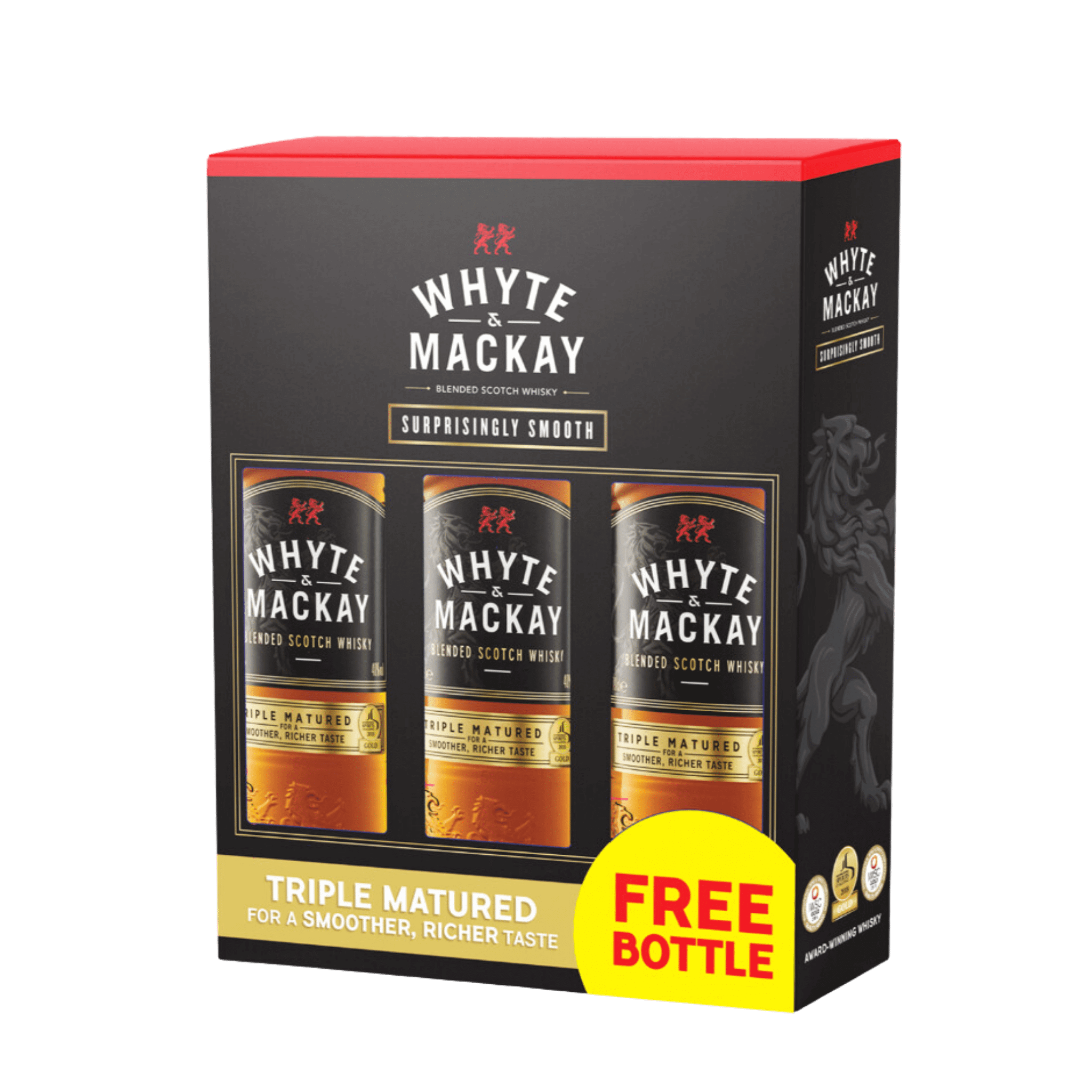 Whyte & Mackay Blended Scotch Whisky 700ml Gift Pack at ₱1299.00
