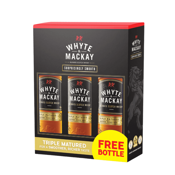 Whyte & Mackay Blended Scotch Whisky 700ml Gift Pack at ₱1299.00