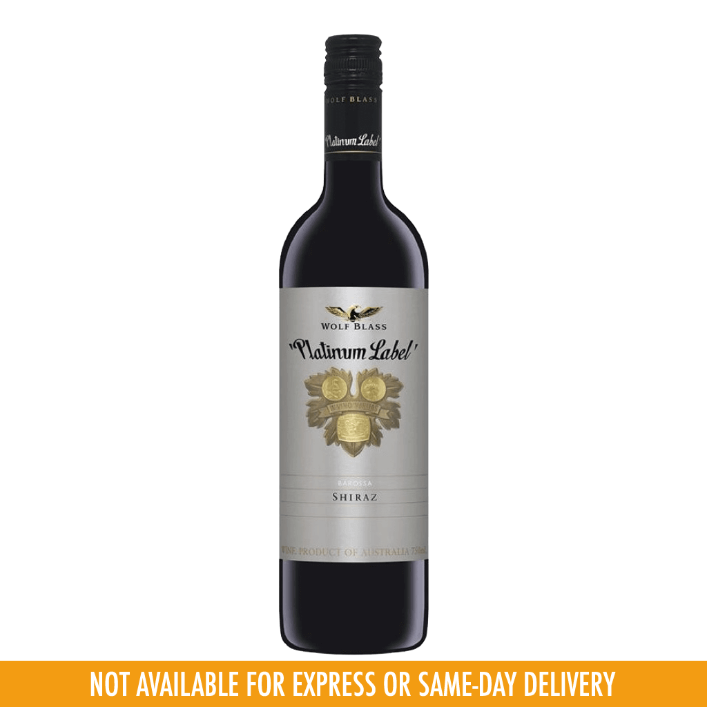 Wolf Blass Platinum Label Barossa Valley Shiraz 750ml at ₱9199.00 | Boozy.ph