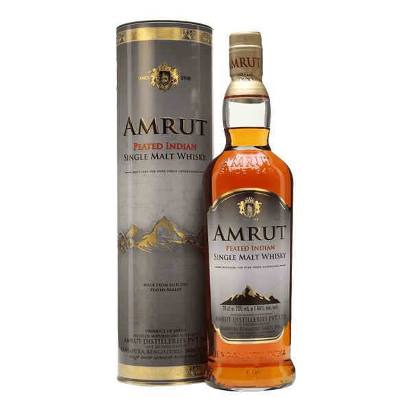 Amrut Peated Indian Single Malt Whisky 700ml at ₱4149.00