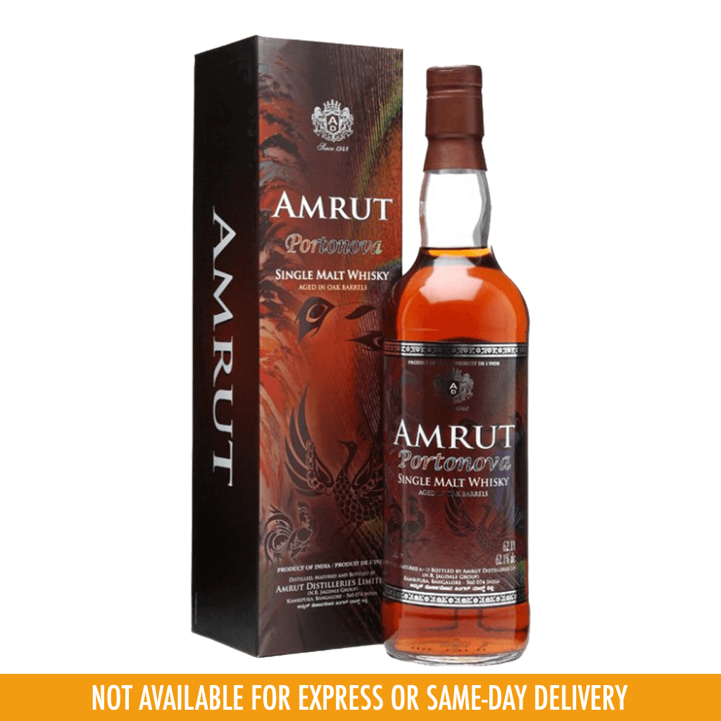 Amrut Portonova Single Malt Whisky 700ml at ₱7699.00 | Boozy.ph