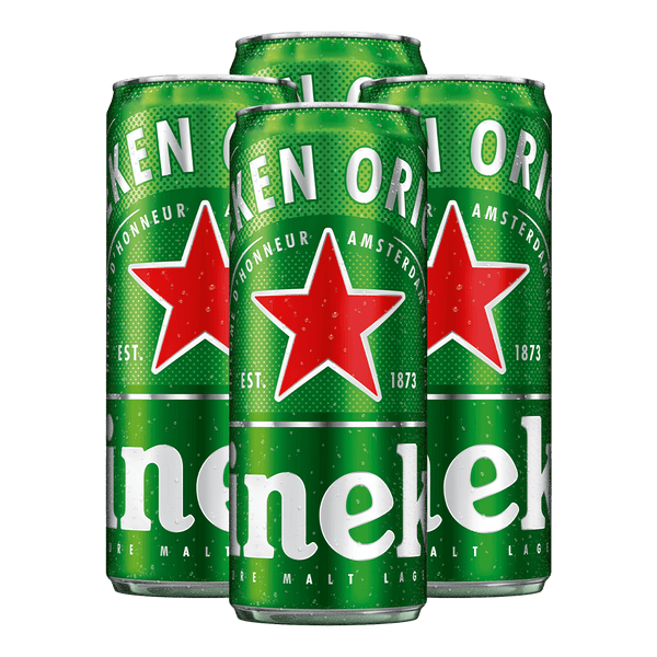 Heineken 330ml Bundle of 4 Cans at ₱316.00