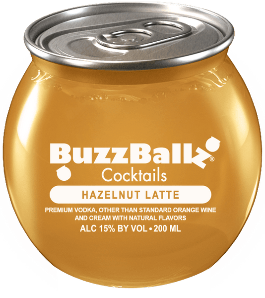 BuzzBallz Hazelnut Latte 200ml at ₱249.00