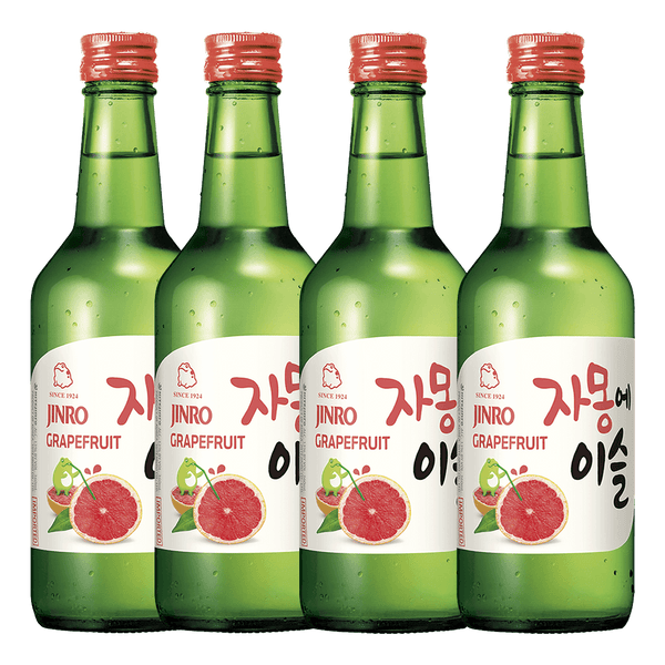 Jinro Grapefruit Soju 360ml Bundle of 4 at ₱596.00
