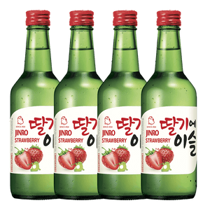 Jinro Strawberry Soju 360ml Bundle of 4 at ₱596.00