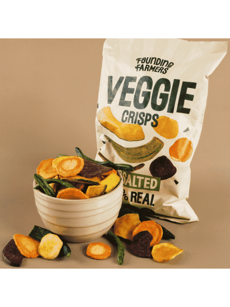 Founding Farmers Mixed Veggie Crisps in Unsalted 120g at ₱199.00